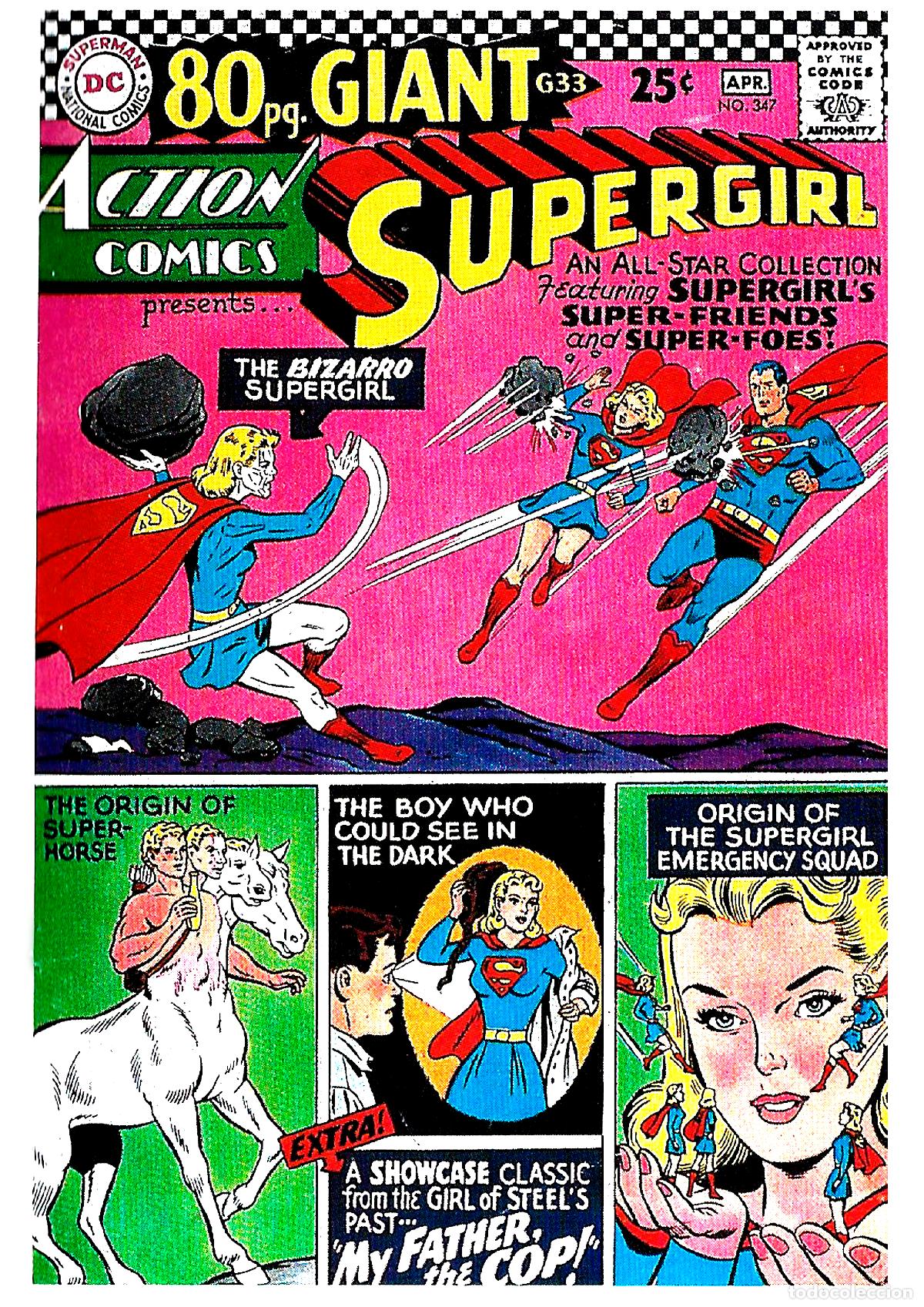 Cine: Poster DIN 4 numero 1654 :Superman numero 347 en ACTION COMICS -
