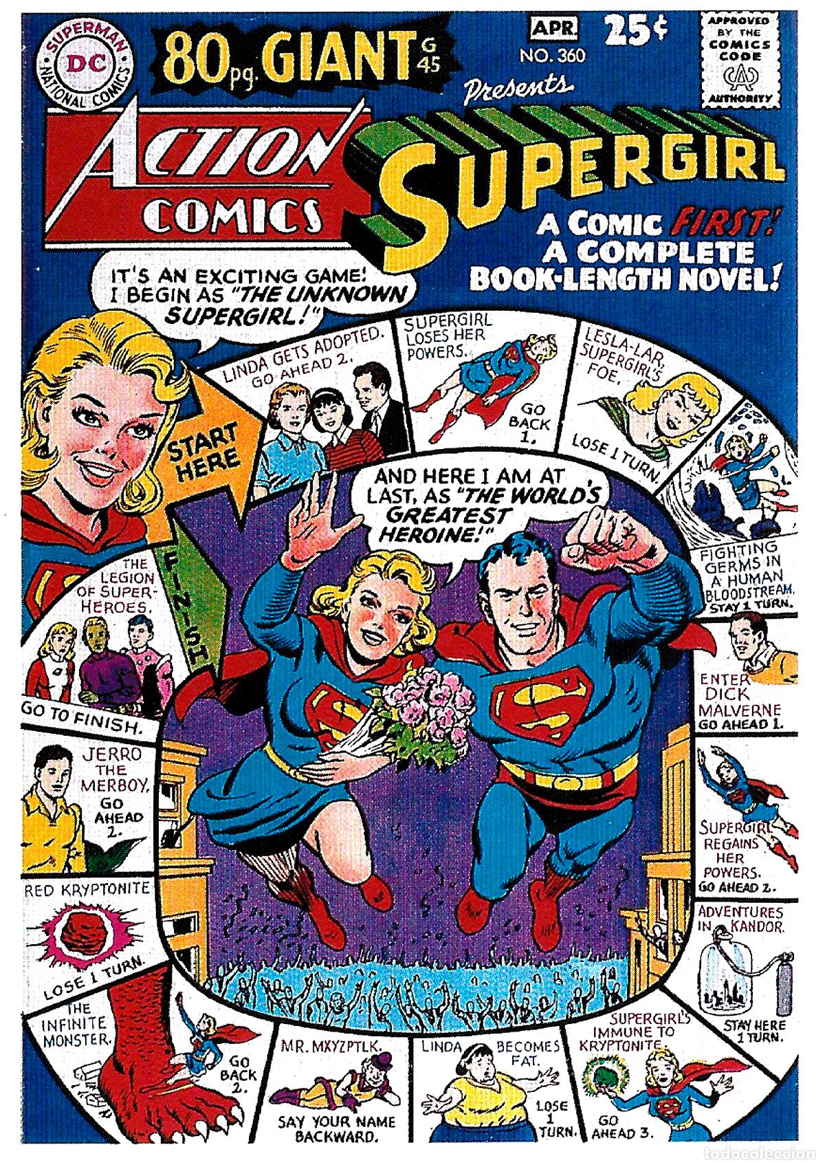 Cine: Poster DIN 4 numero 1662 :Superman numero 360 en ACTION COMICS -