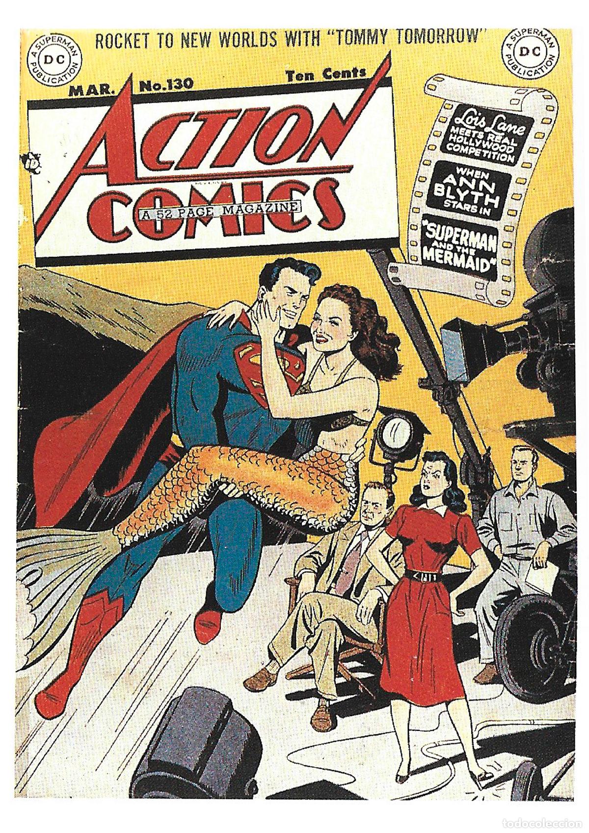 Cine: Poster DIN 4 numero 1682 :Superman numero 130 en ACTION COMICS -