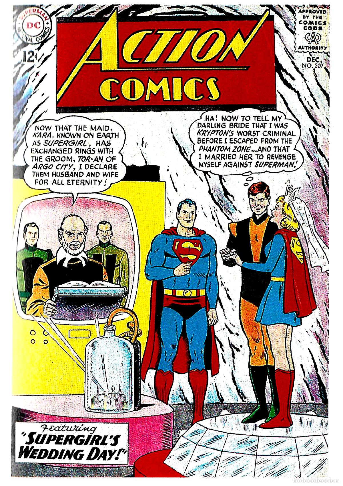 Cine: Poster DIN 4 numero 1566 :Superman numero 307 en ACTION COMICS -