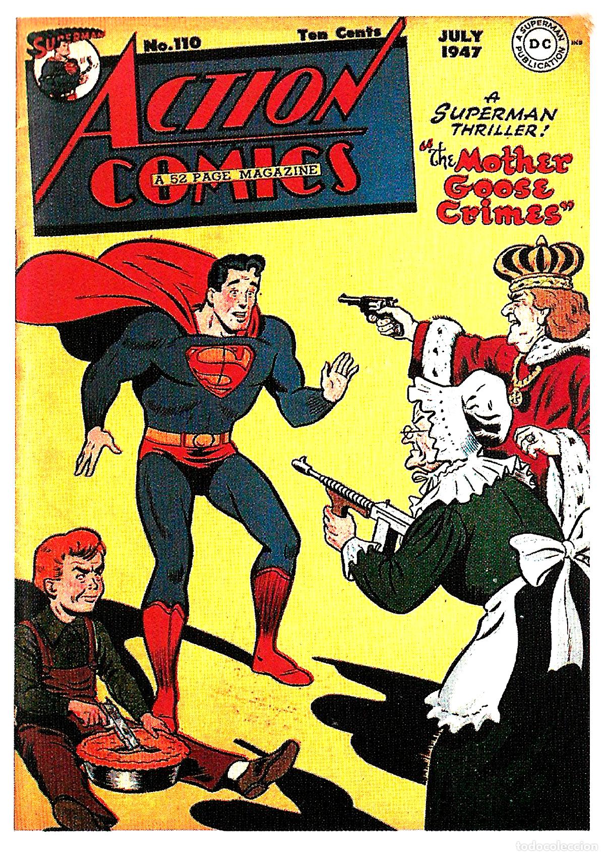 Cine: Poster DIN 4 numero 1686 :Superman numero 110 en ACTION COMICS -