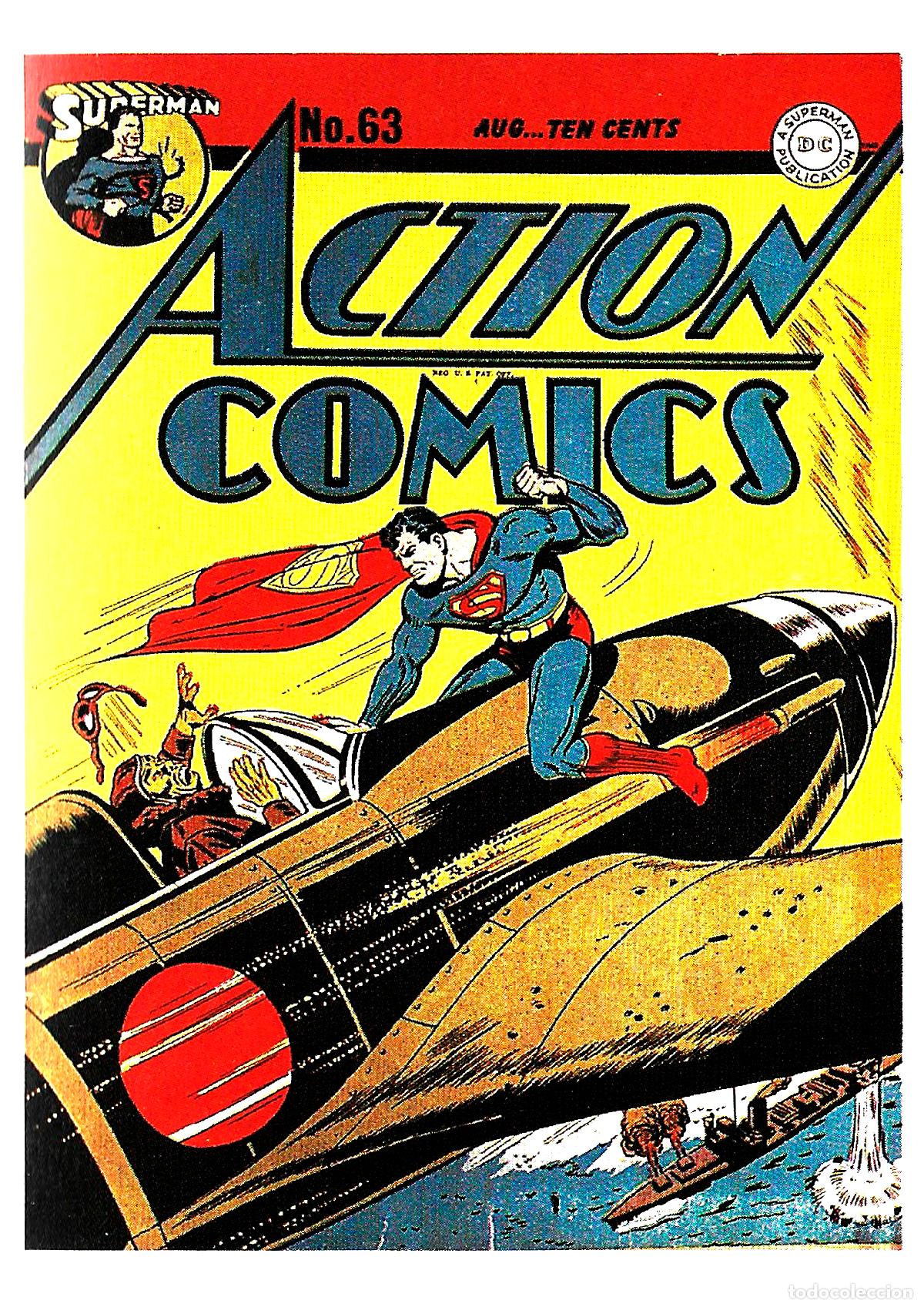 Cine: Poster DIN 4 numero 1691 :Superman numero 63 en ACTION COMICS -