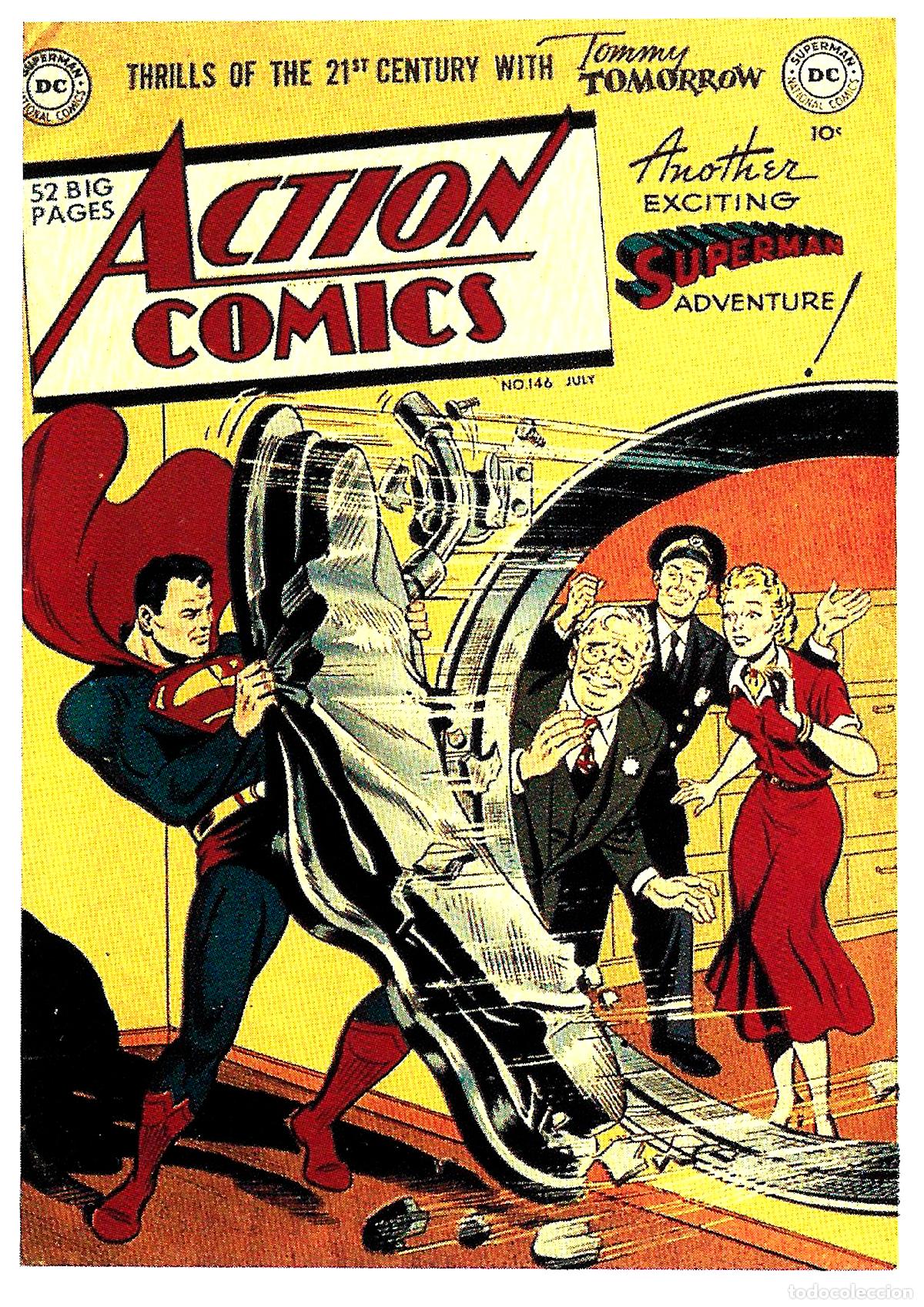 Cine: Poster DIN 4 numero 1674 :Superman numero 146 en ACTION COMICS -