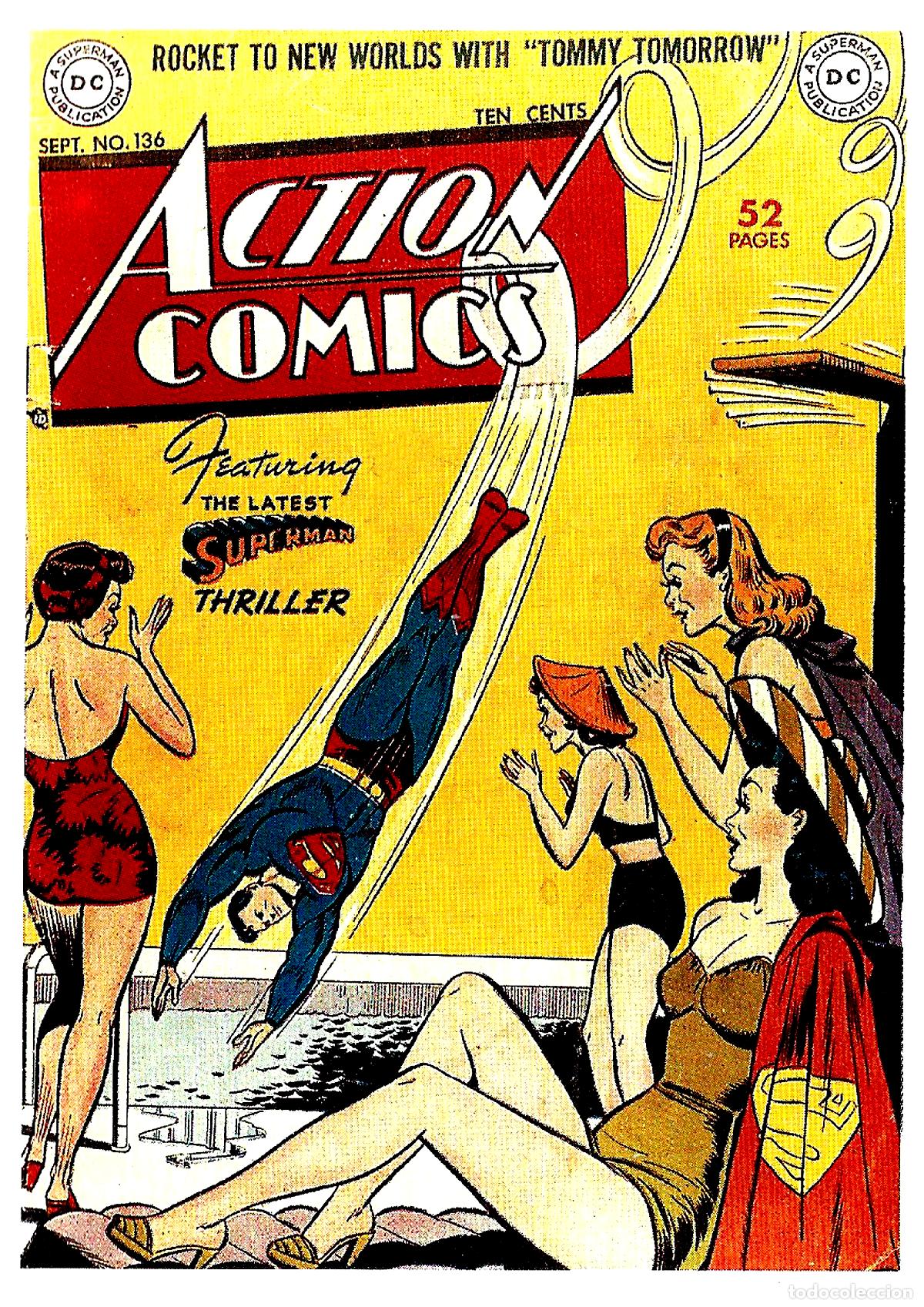 Cine: Poster DIN 4 numero 1678 :Superman numero 135 en ACTION COMICS -