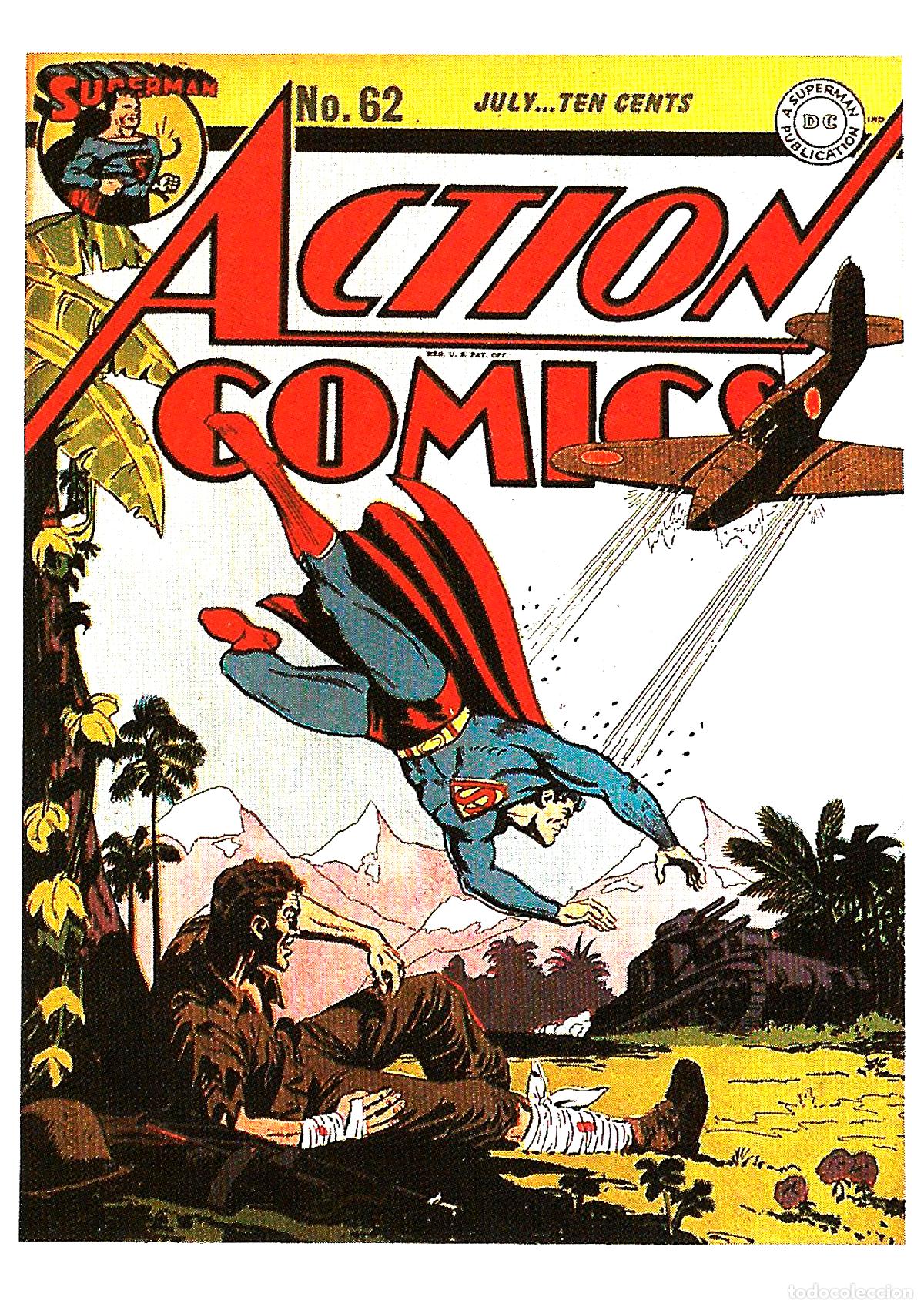 Cine: Poster DIN 4 numero 1690 :Superman numero 62 en ACTION COMICS -