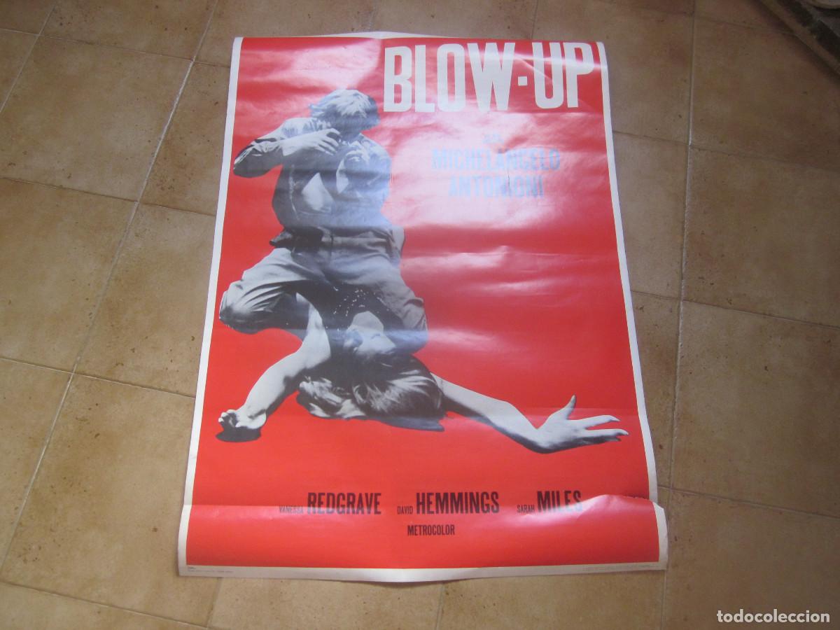 Cine: POSTER CARTEL PELICULA BLOW UP - ANTONIONI - 70 X 100 CM - NUOVA ROTOPRESS ITALIA