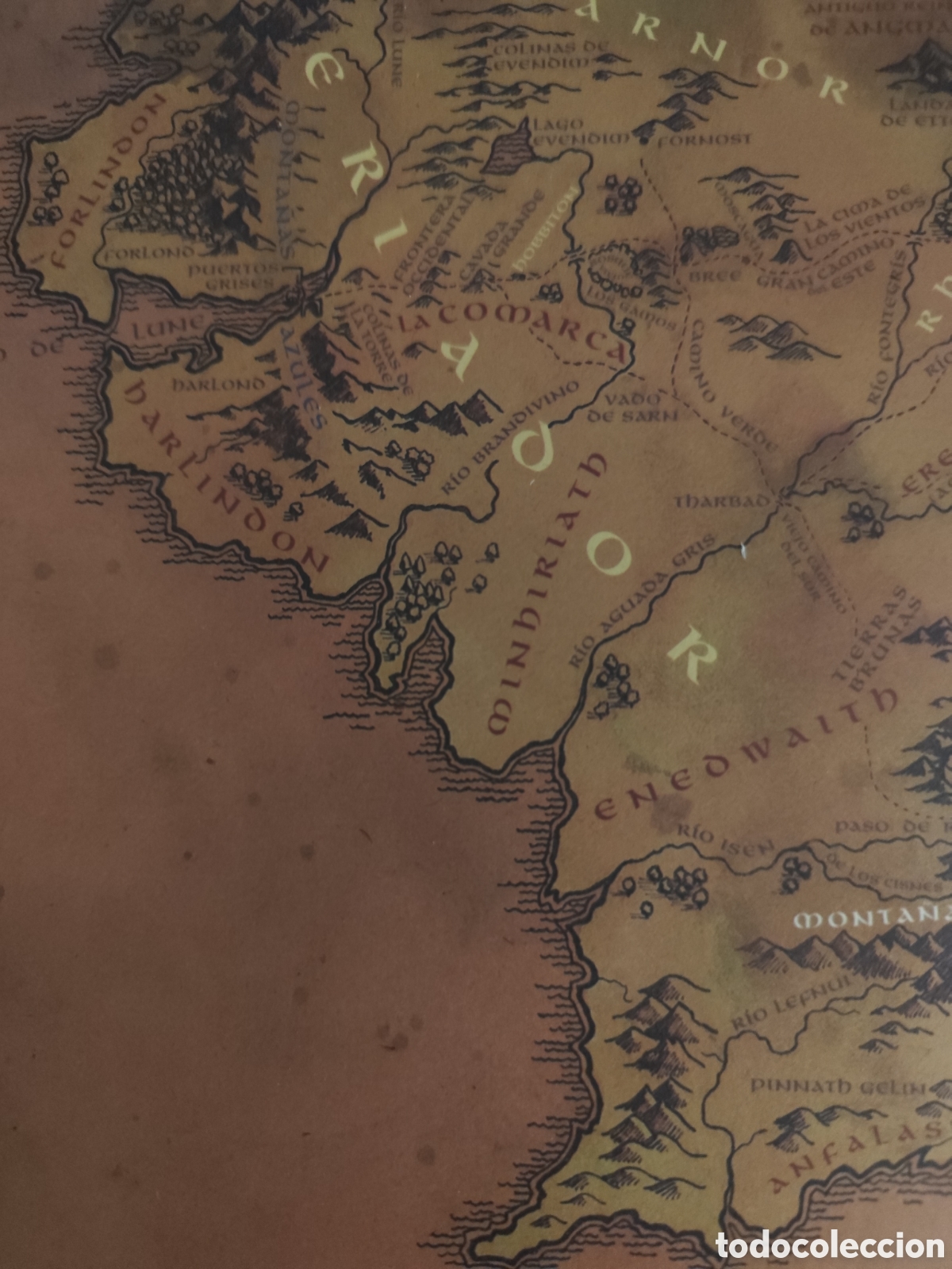 Cine: Mapa de la Tierra Media ( Tolkien) - Foto 3