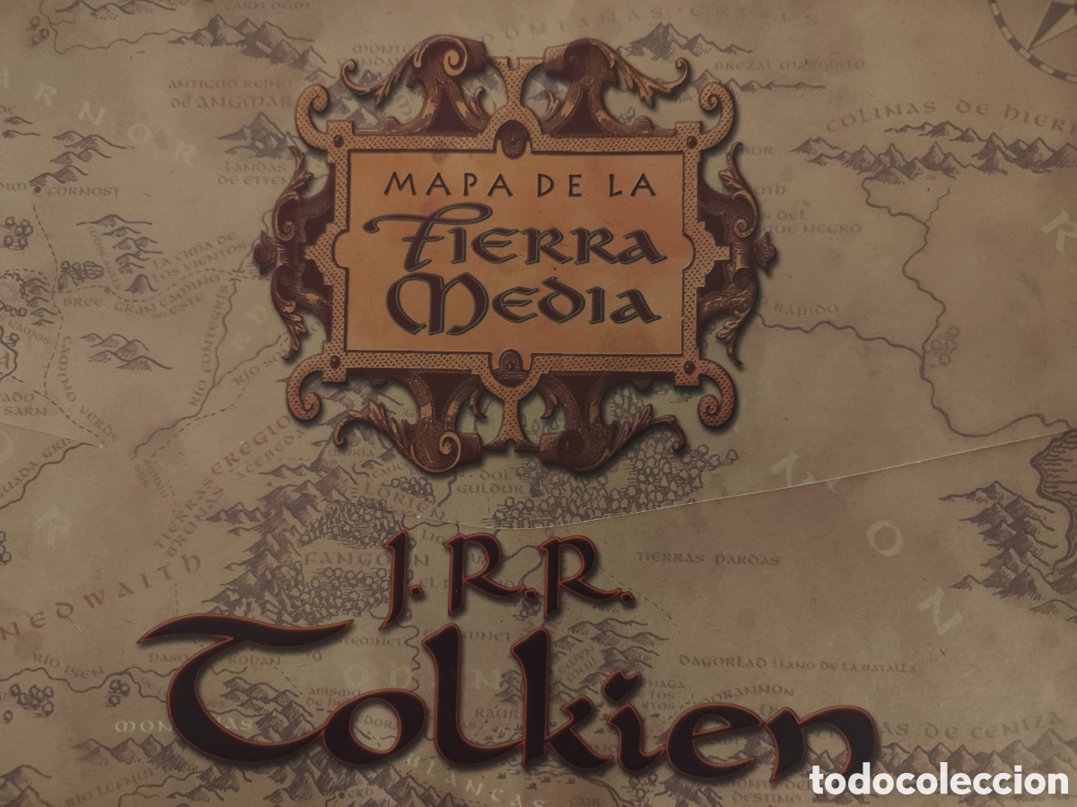 Cine: Mapa de la Tierra Media ( Tolkien)