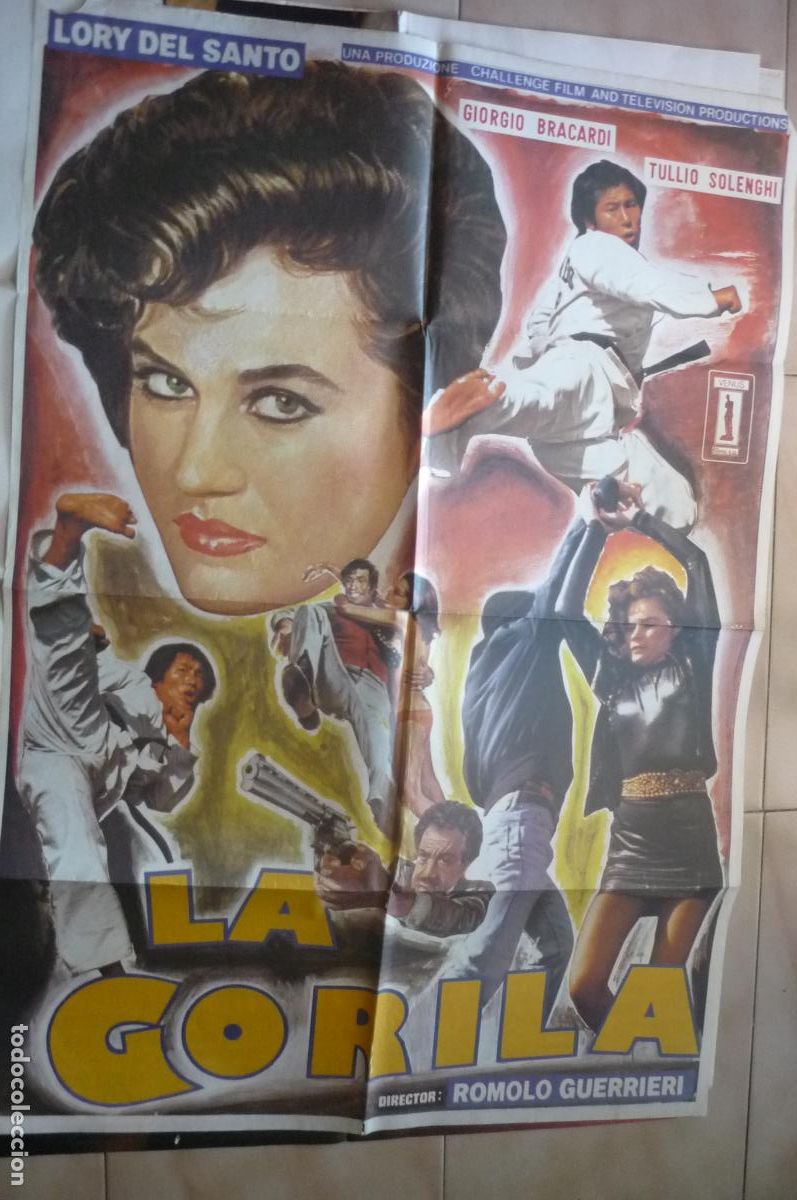 Cine: cartel cine 1x 7o la gorila lory del santo