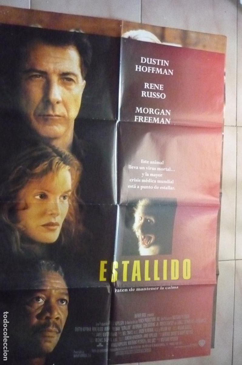 Cine: cartel cine 1 x 7o estallido dustin hoffman