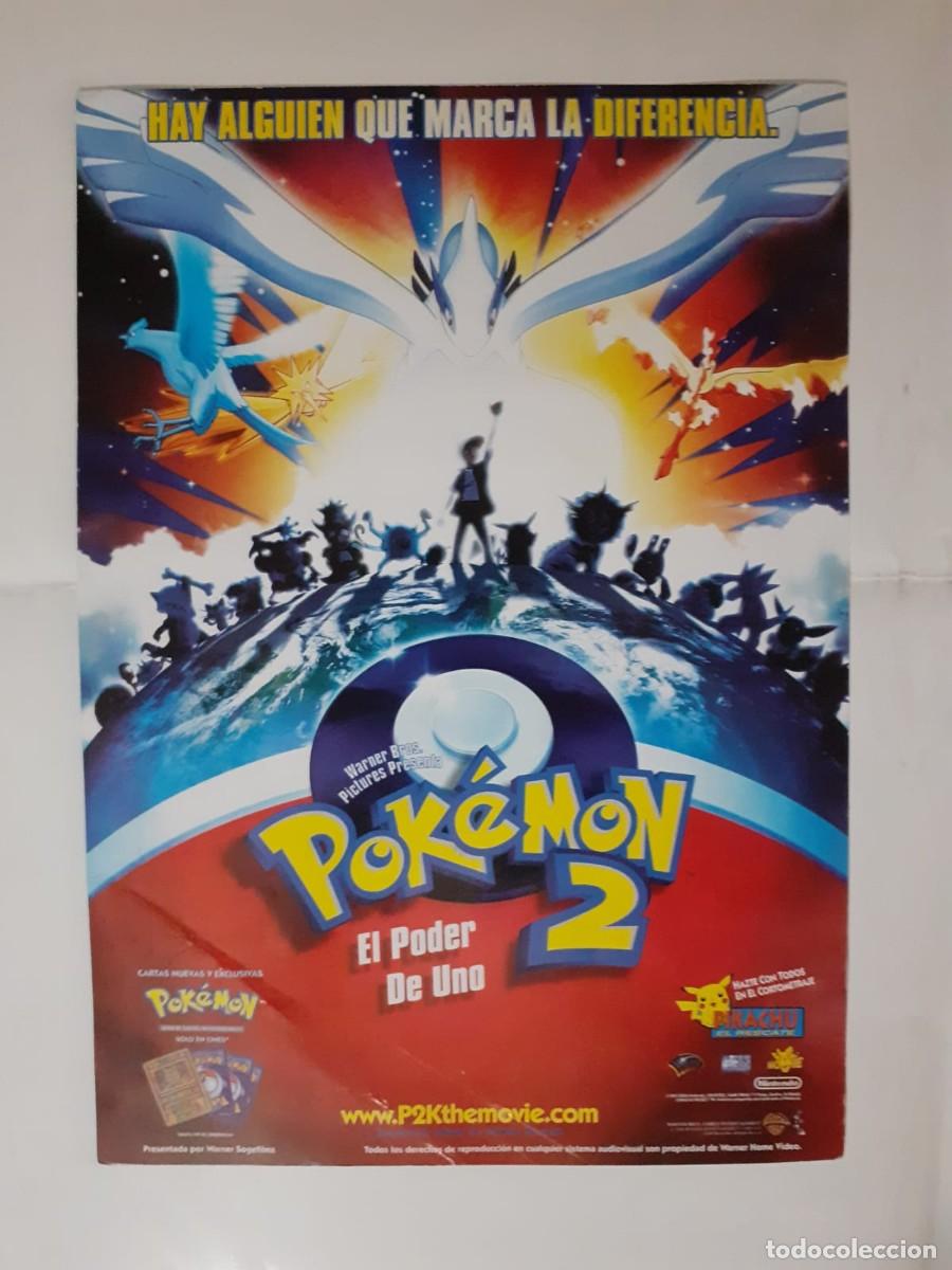 Cine: Gu&iacute;a de prensa original Pok&eacute;mon 2: El Poder de Uno (2000) &ndash; 30 x 21 cm
