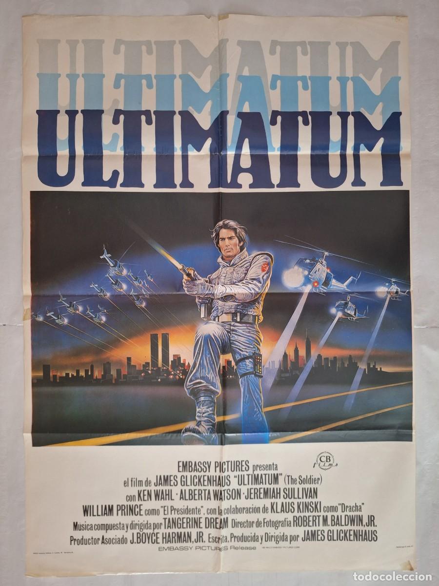 Cine: ANTIGUO CARTEL CINE ULTIMATUM 1982 RV CC-1230
