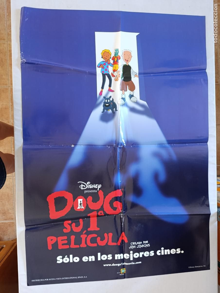 Cine: POSTER ORIGINAL DOUG SU 1&ordf; PELICULA - 97 X 68 CM - DISNEY (388)
