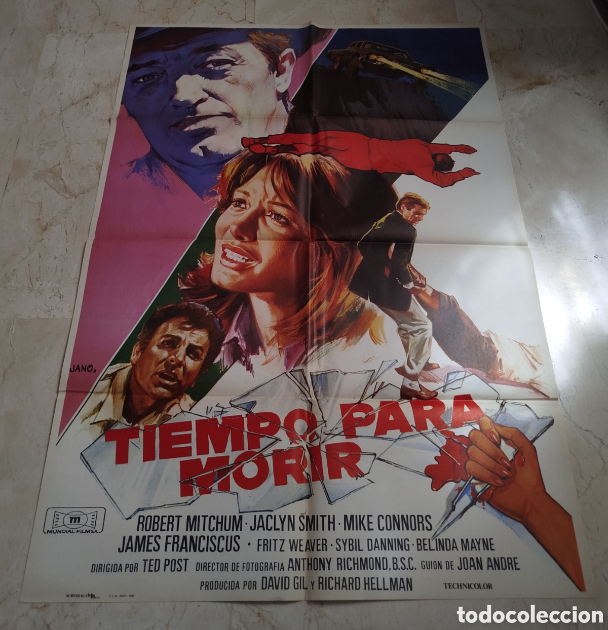 Cine: Tiempo para morir. Cartel gran formato