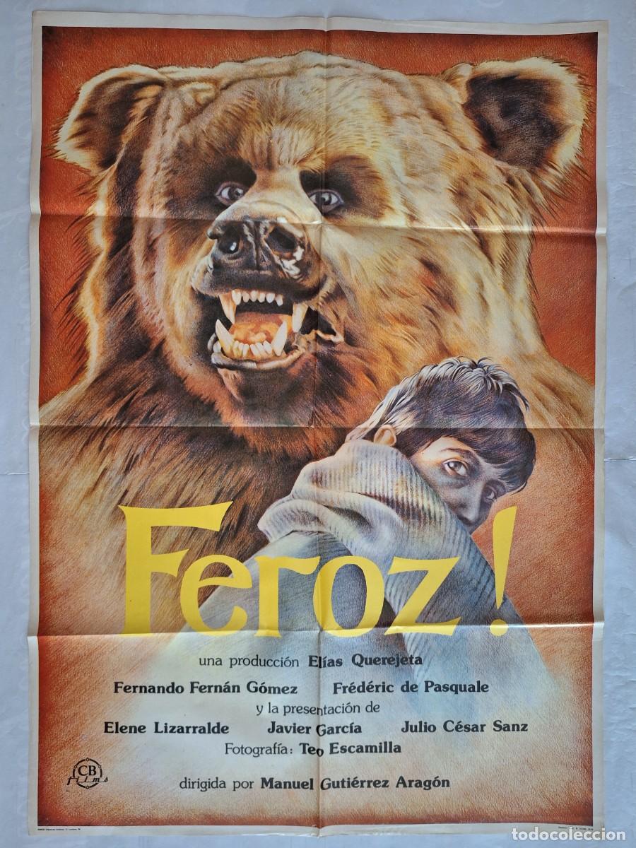 Cine: ANTIGUO CARTEL CINE FEROZ FERNANDO FERNAN GOMEZ A&Ntilde;O 1984 RV CC-1246