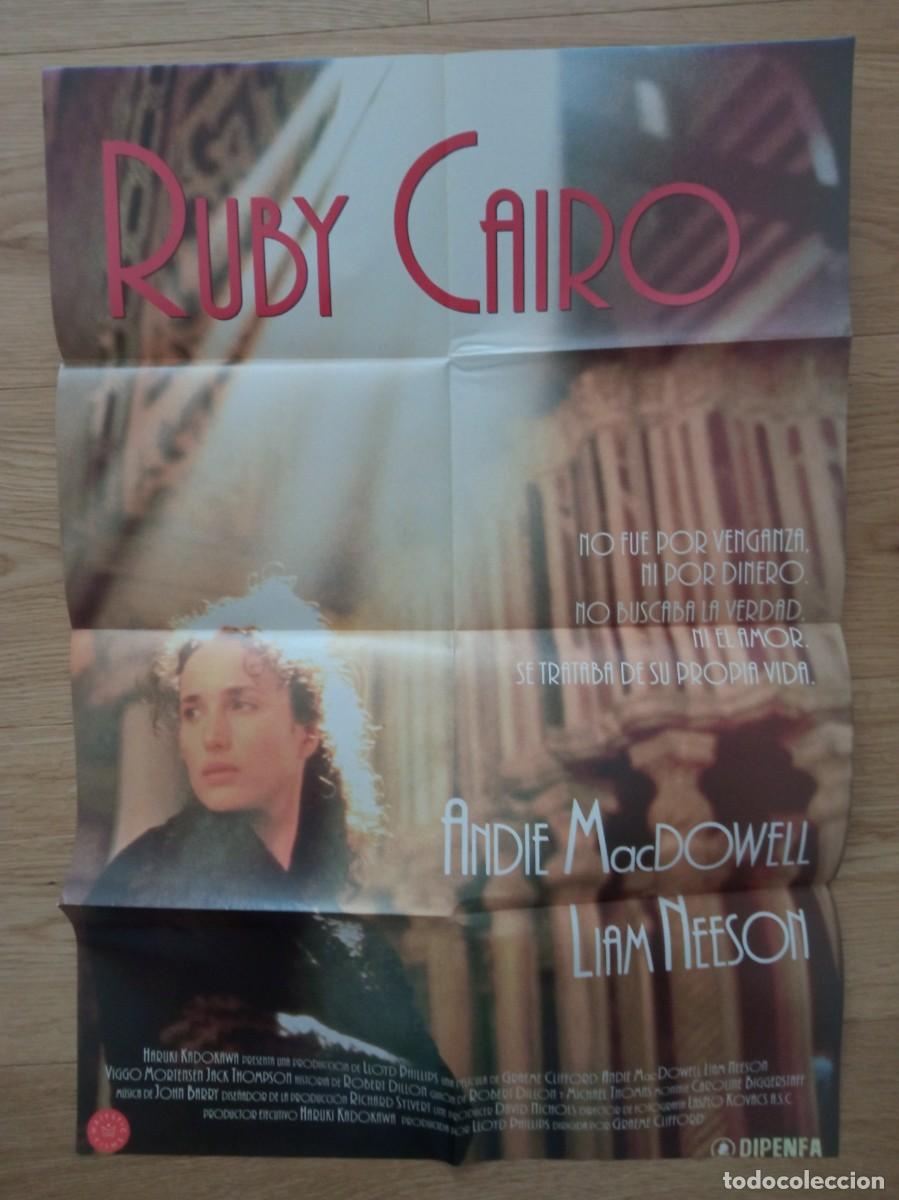 Cine: RUBY CAIRO, ANDIE MACDOWELL, POSTER