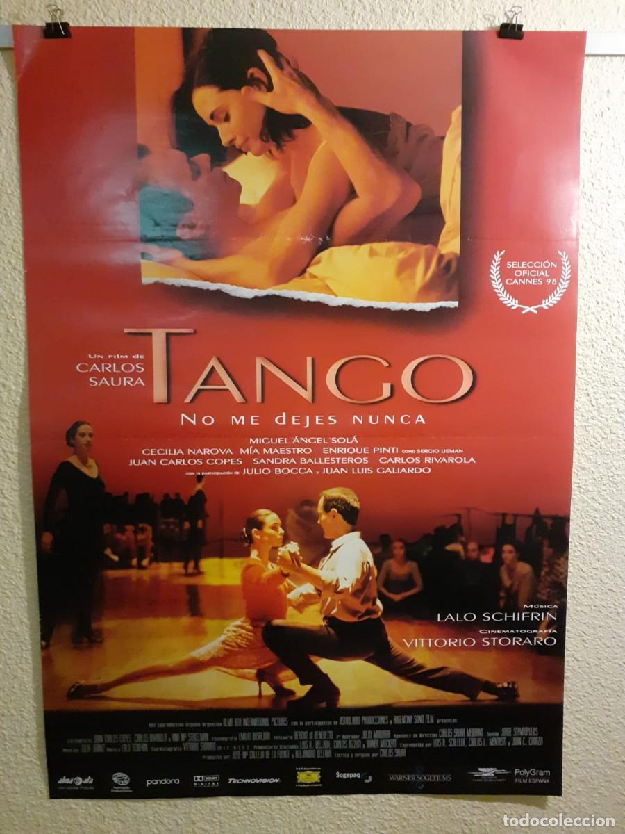 Cine: TANGO (1998) Cartel Original de Cine 98x68 Carlos Saura