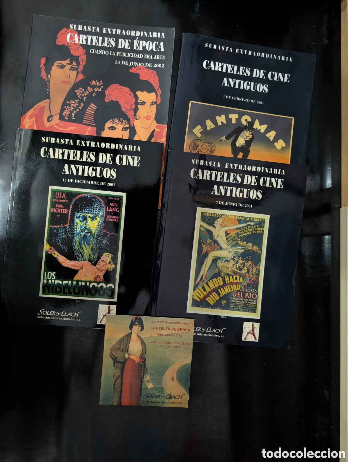 Cine: Carteles de cine subastas Soler y llach