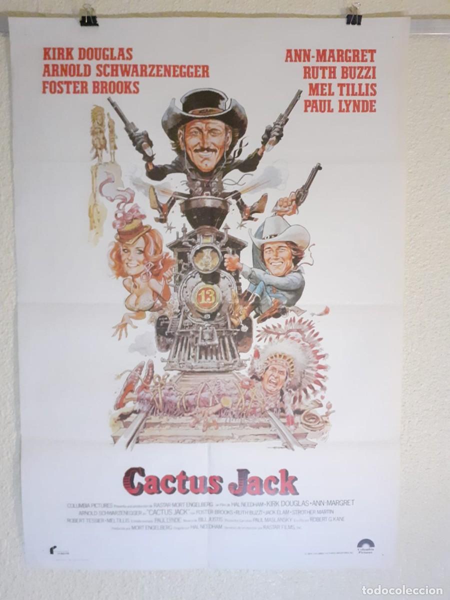 Cine: Cactus Jack 1979 Cartel Original Cine Arnold Schwarzenegger