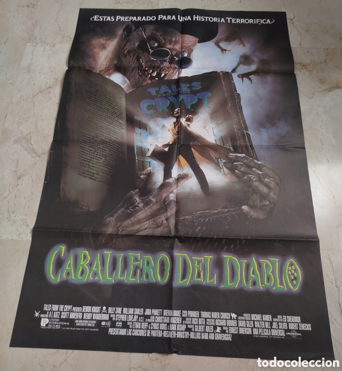 Cine: Caballero del diablo. Cartel gran formato