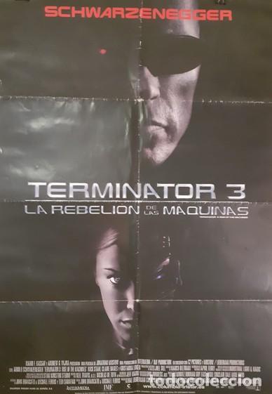 Cine: Terminator 3 La Rebeli&oacute;n de las M&aacute;quinas 2003 Original (Doble Cara)