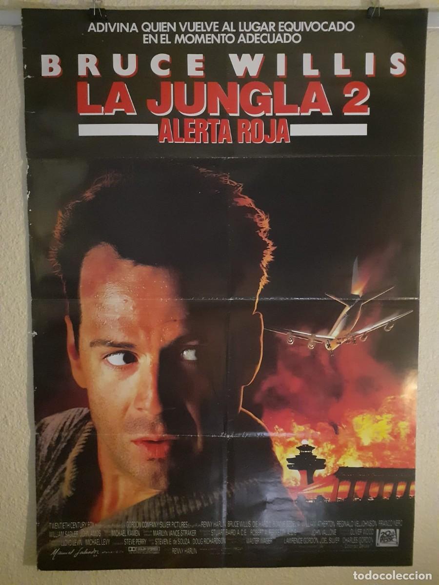 Cine: La Jungla 2 (1990) Cartel Original de Cine Bruce Willis
