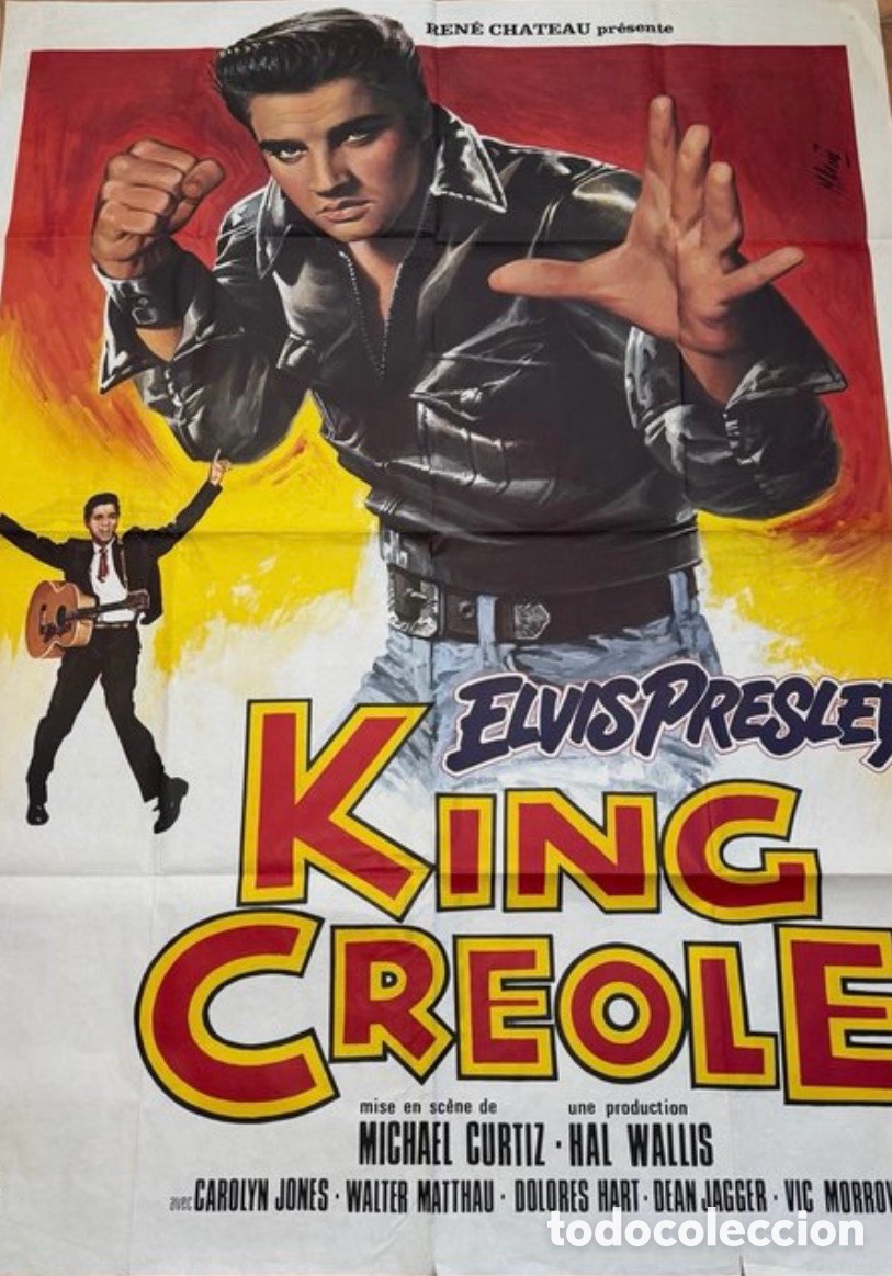 Cine: CARTEL DE CINE. KING CREOLE