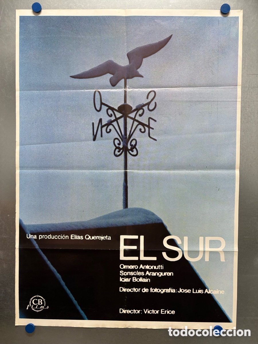 Cine: P&oacute;ster. El Sur. Elias Querejeta
