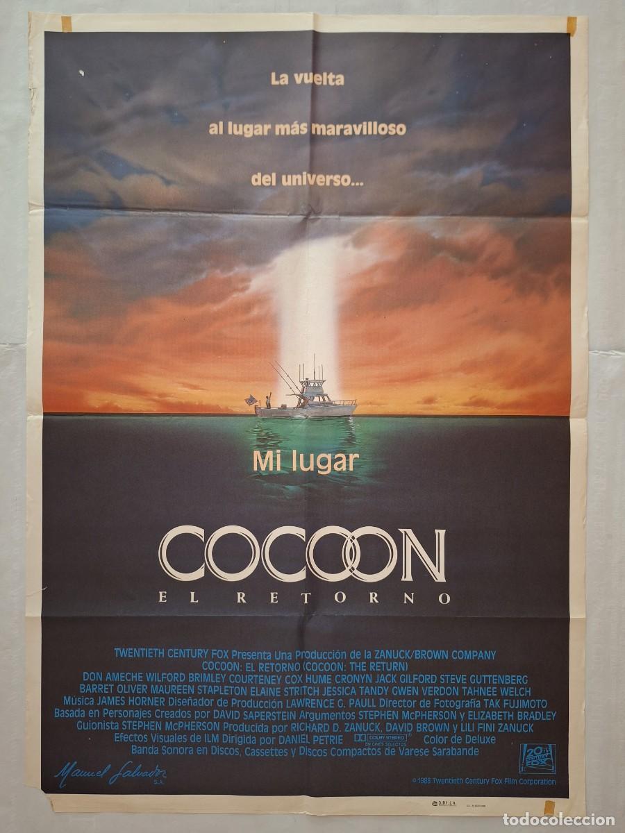 Cin&eacute;ma: ANTIGUO CARTEL CINE COCOON EL RETORNO 1988 RV CC-1261