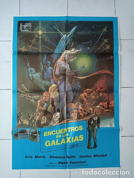 Cine: VKD 2453 ENCUENTROS EN LAS GALAXIAS PIETRO FRANCISCI POSTER ORIGINAL 70X100 ESTRENO
