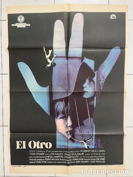 Cine: VKD 2463 EL OTRO ROBERT MULLIGAN HORROR POSTER ORIGINAL 70X100 ESTRENO