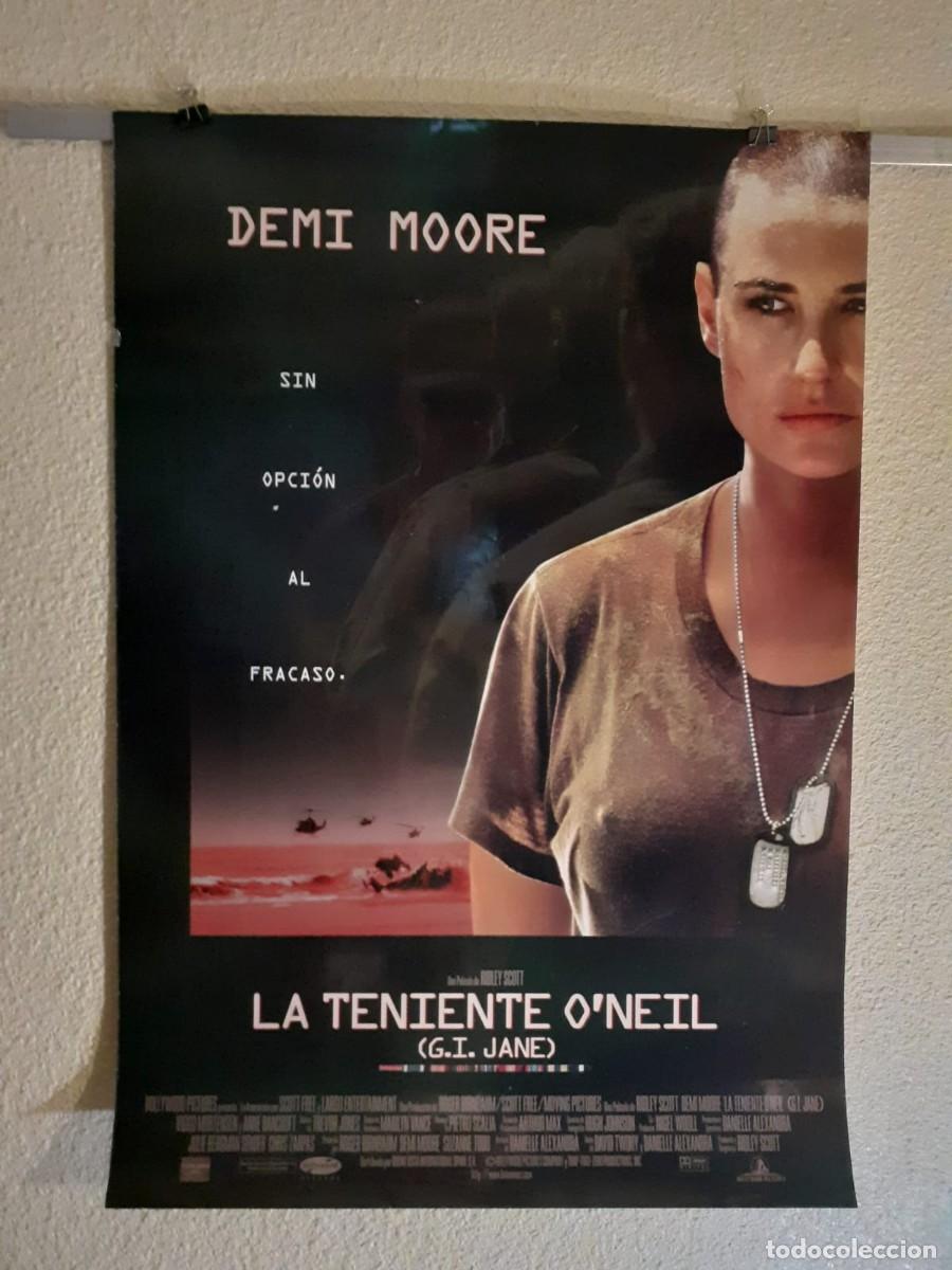 Cine: La Teniente O'Neil (G.I. Jane) Cartel Original De Cine 1997 Demi Moore Ridley Scott