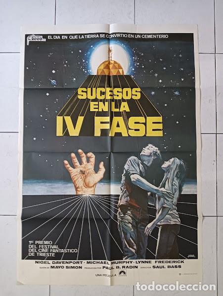 Cinema: VKD 2482 SUCESOS EN LA CUARTA FASE SAUL BASS POSTER ORIGINAL 70X100 ESTRENO