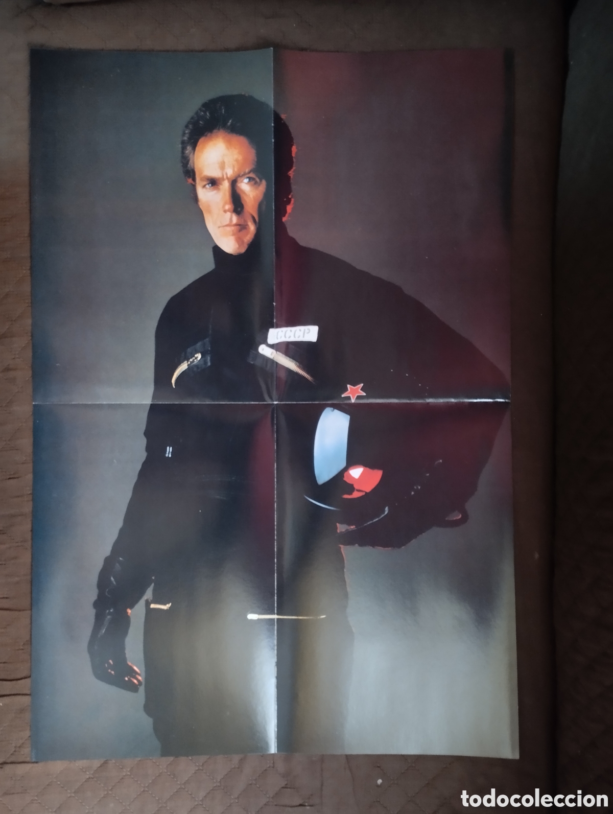 Cine: Poster del actor Clint Eastwood.