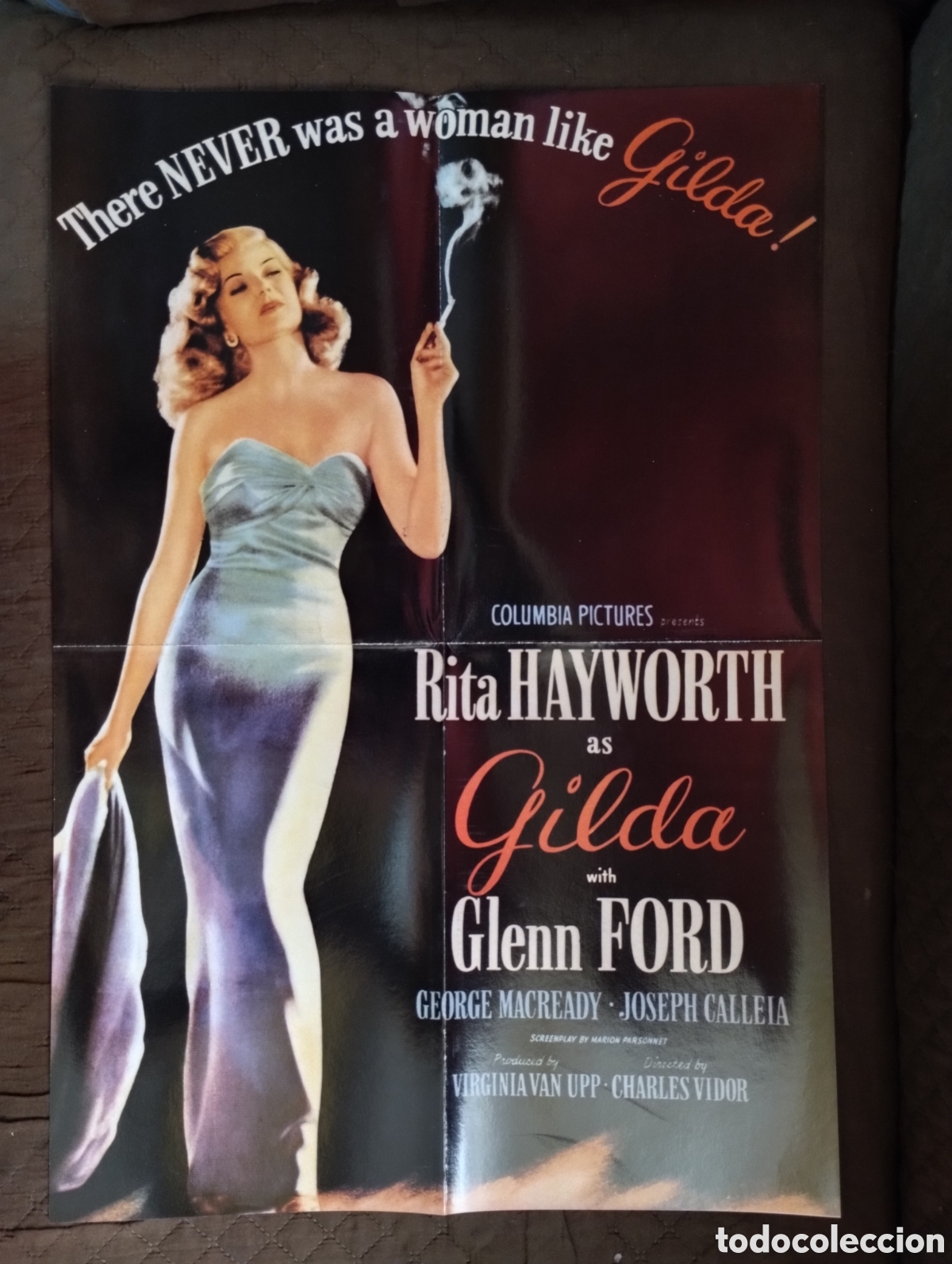 Cine: Poster de la actriz Rita Hayworth. - Foto 2