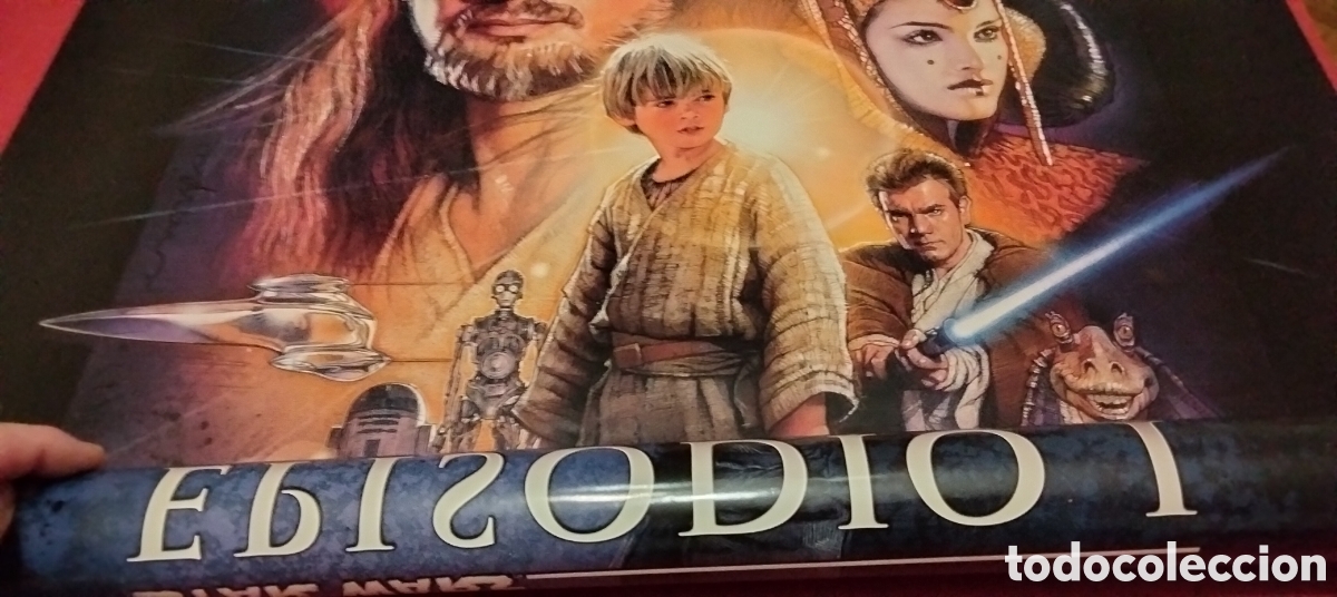 Cine: Poster original Episodio I, doble y enrollado.