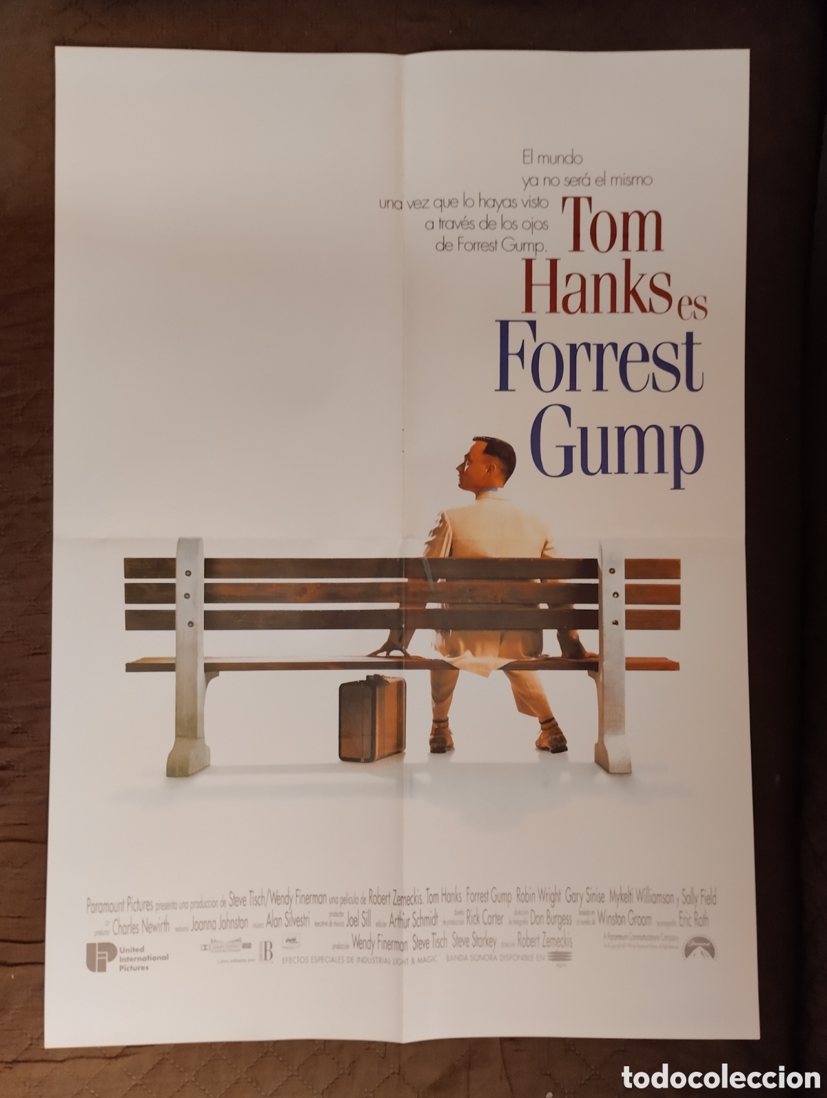 Cine: Poster de la pelicula Forrest Gump.