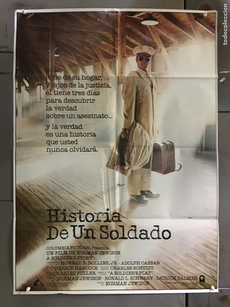Cin&eacute;ma: AFN82 HISTORIA DE UN SOLDADO HOWARD E. ROLLINS Jr. POSTER ORIGINAL 70X100 ESTRENO h3