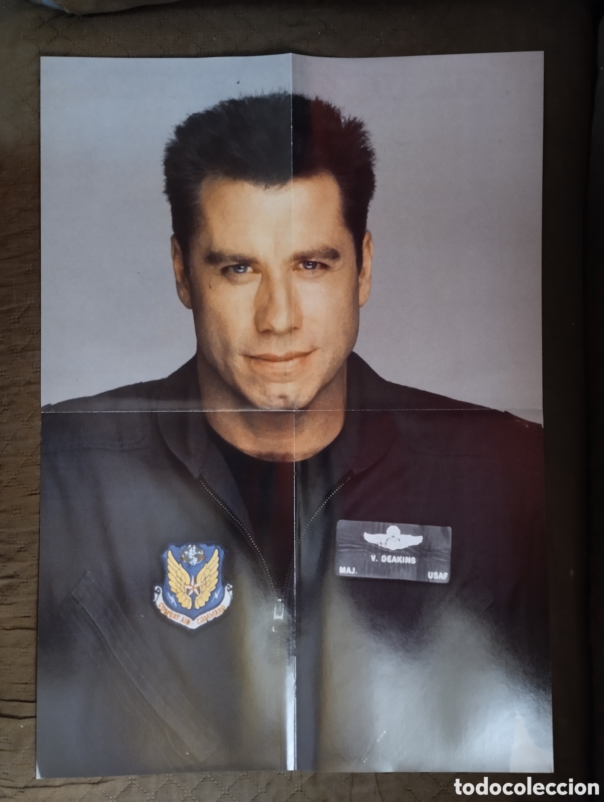 Cine: Poster del actor John Travolta.
