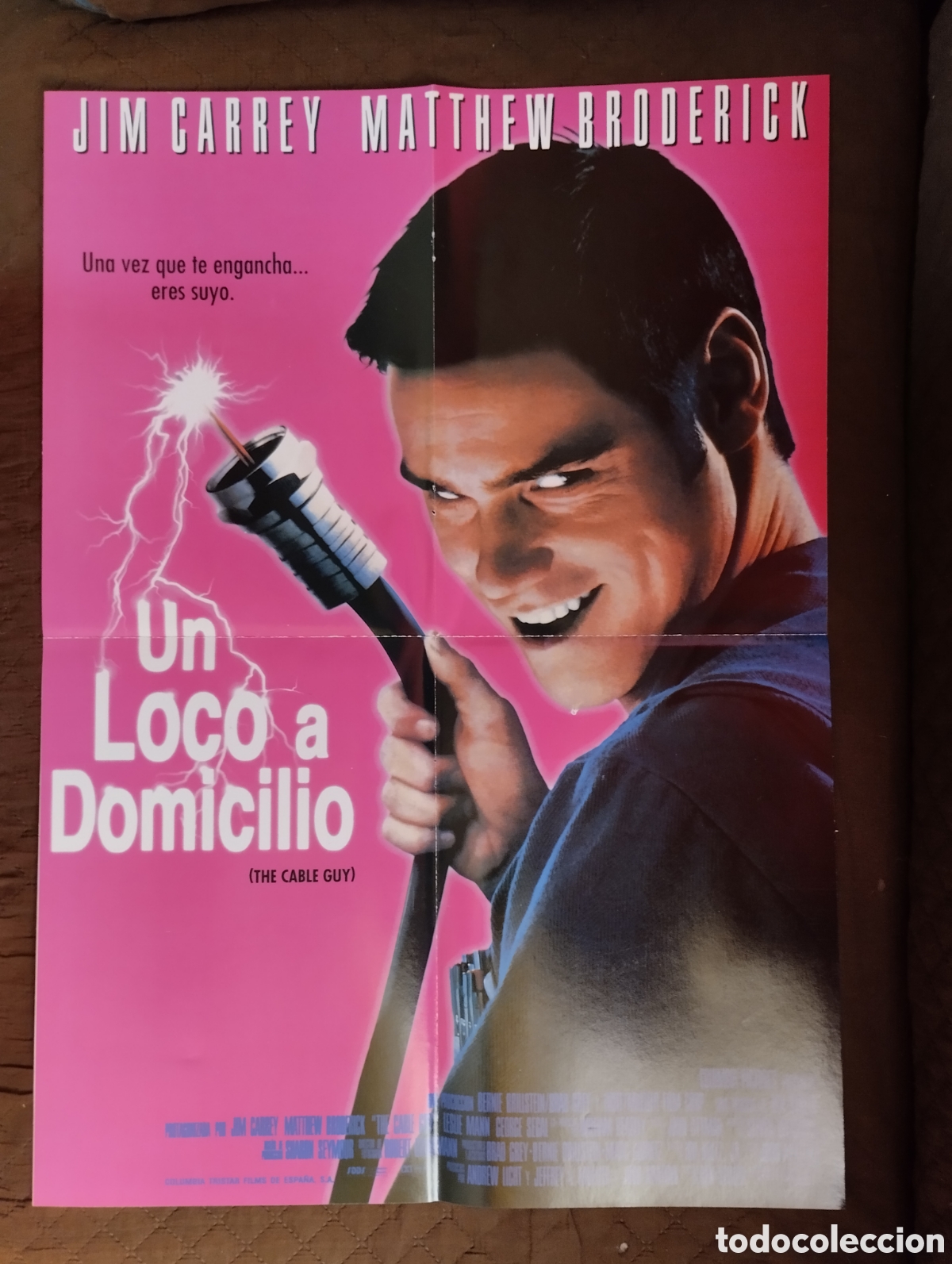 Cine: Poster de la pelicula Un loco a domicilio.