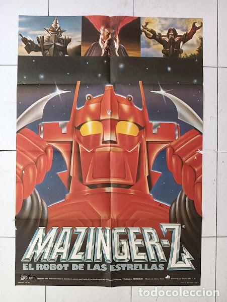 Cine: VKD 2494 MAZINGER Z EL ROBOT DE LAS ESTRELLAS The Iron Superman POSTER ORIGINAL 70X100 ESTRENO