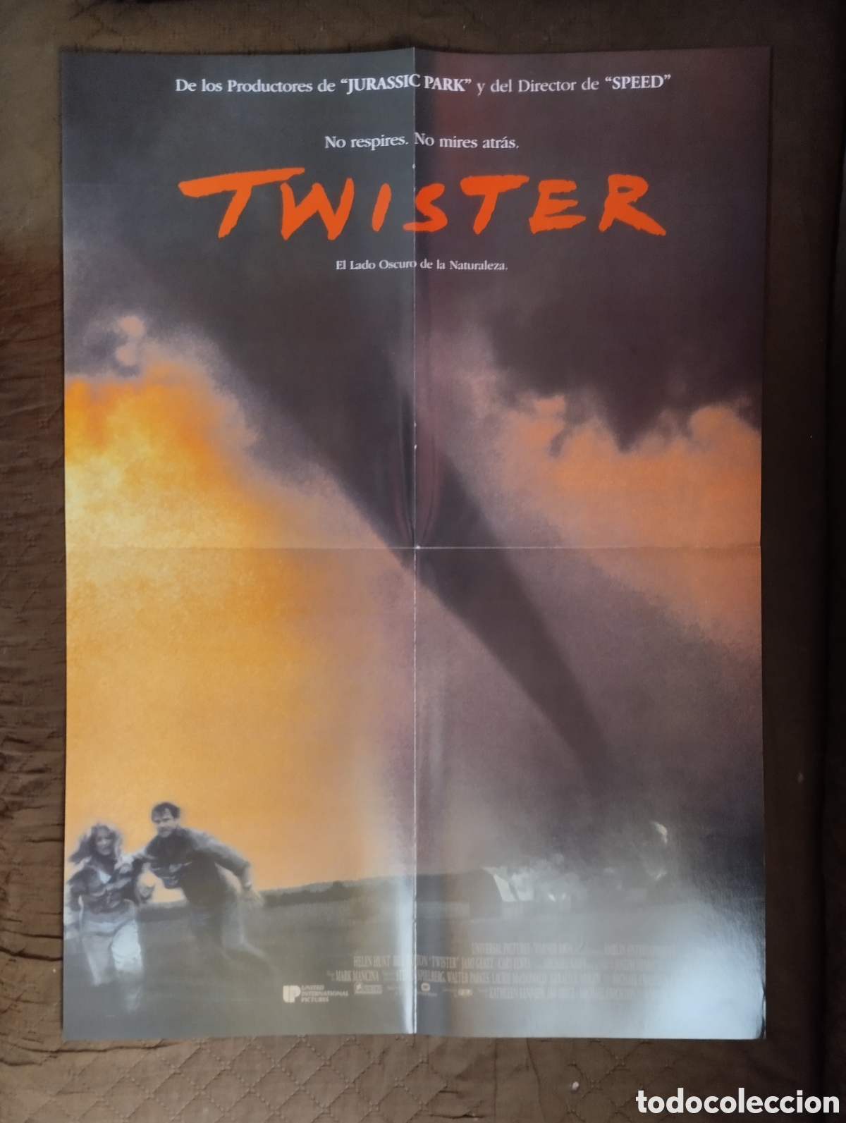 Cine: Poster de la pelicula Twister.