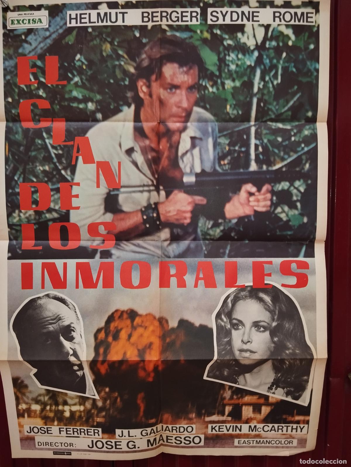 Cine: CARTEL DE CINE ORIGINAL EL CLAN DE LOS INMORTALES