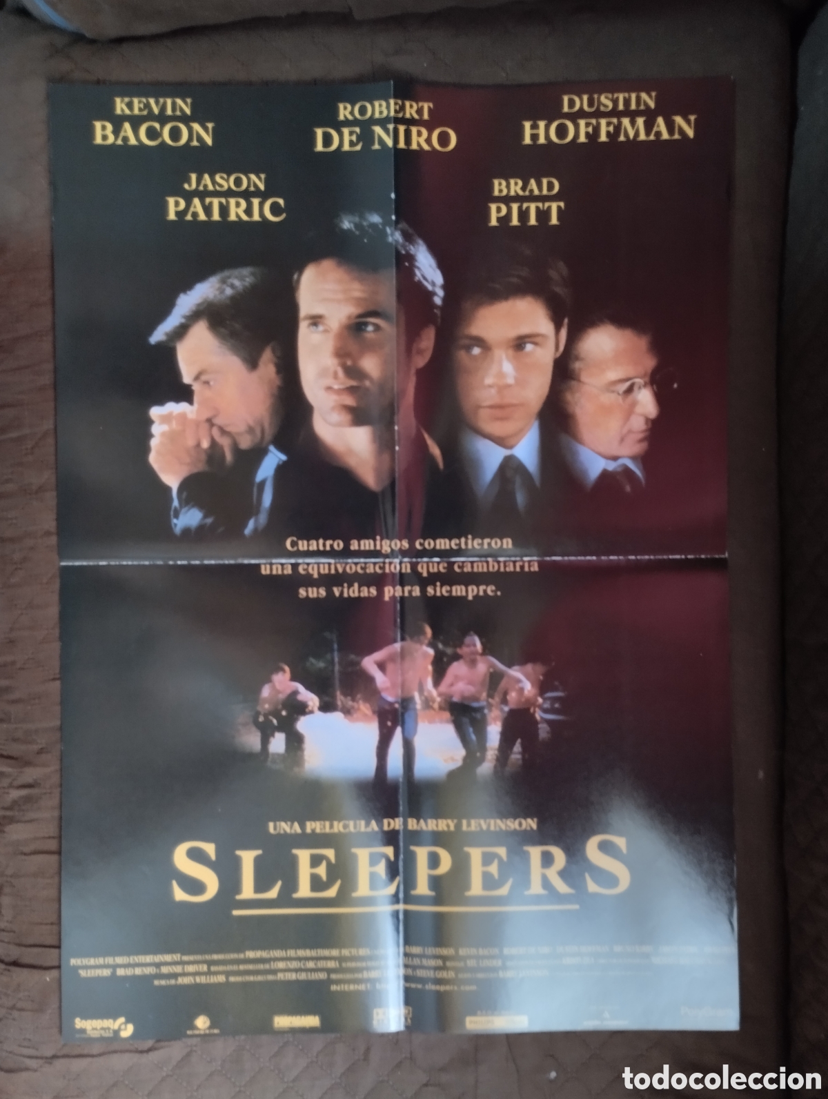 Cine: Poster de la pelicula Sleepers.