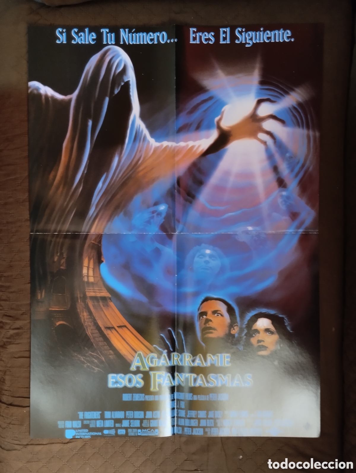 Cine: Poster de la pelicula Agarrame esos fantasmas.