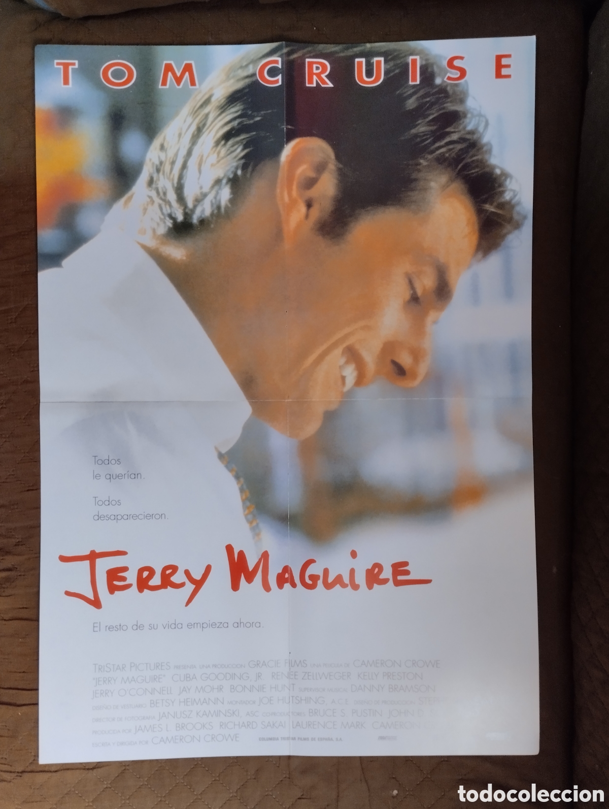 Cine: Poster de la pelicula Jerry Maguire.