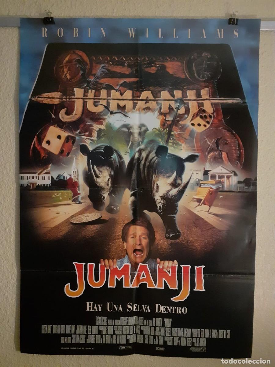 Cinema: Jumanji Cartel Original De Cine 1995 Robin Williams
