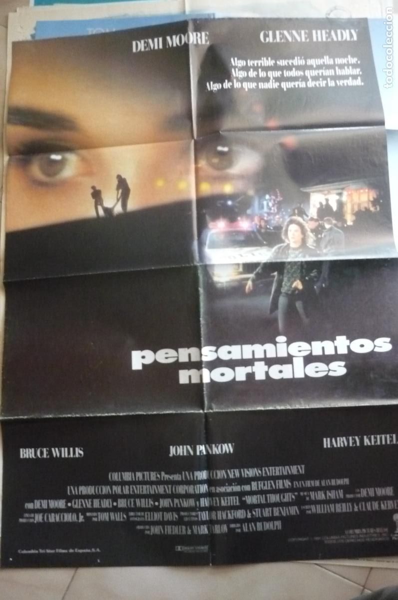 Cine: cartel cine 1 x70 pensamientos mortales ,.demi moore