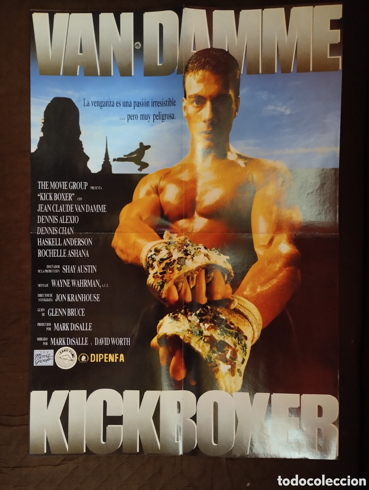 Cinema: Poster de la pelicula Kickboxer.
