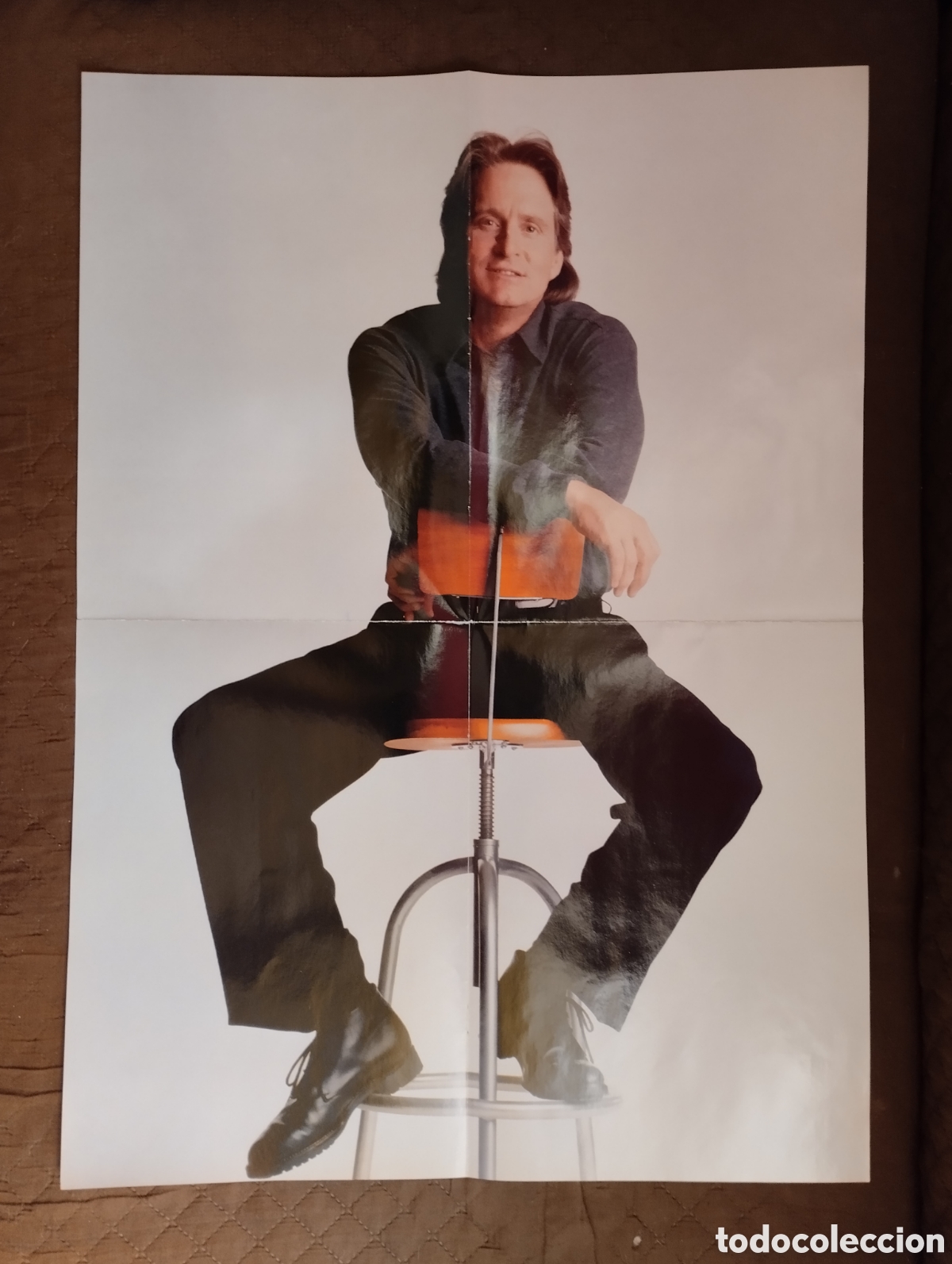 Cine: Poster del actor Michael Douglas.